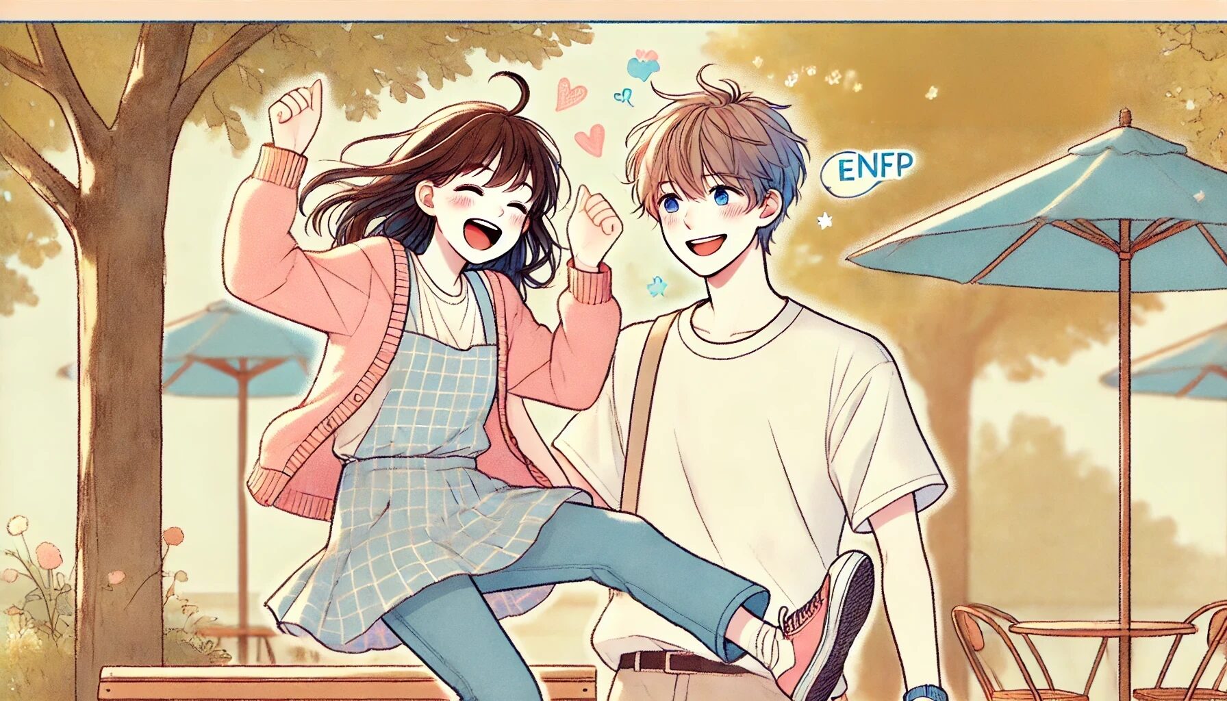 ENFPの恋愛スタイル:自由と感情のバランスを重視する