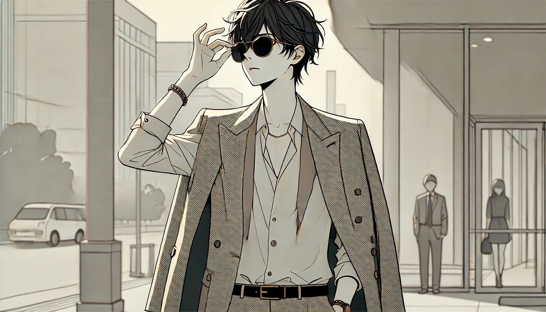 かっこつける男はダサい？