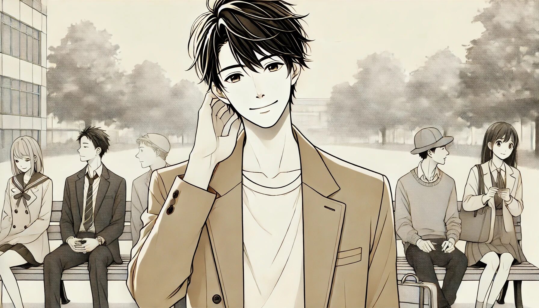 イケメンでもかっこつけない男の魅力