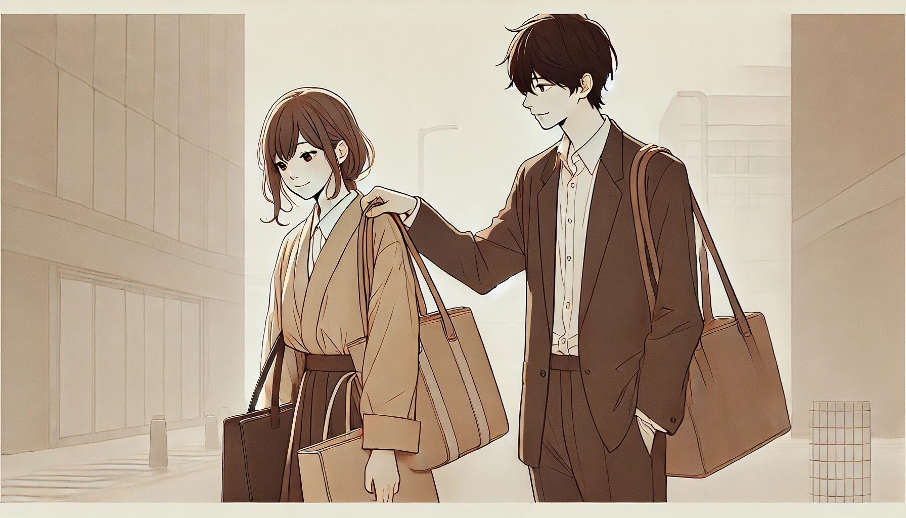 男性の心理から見た荷物の多さ