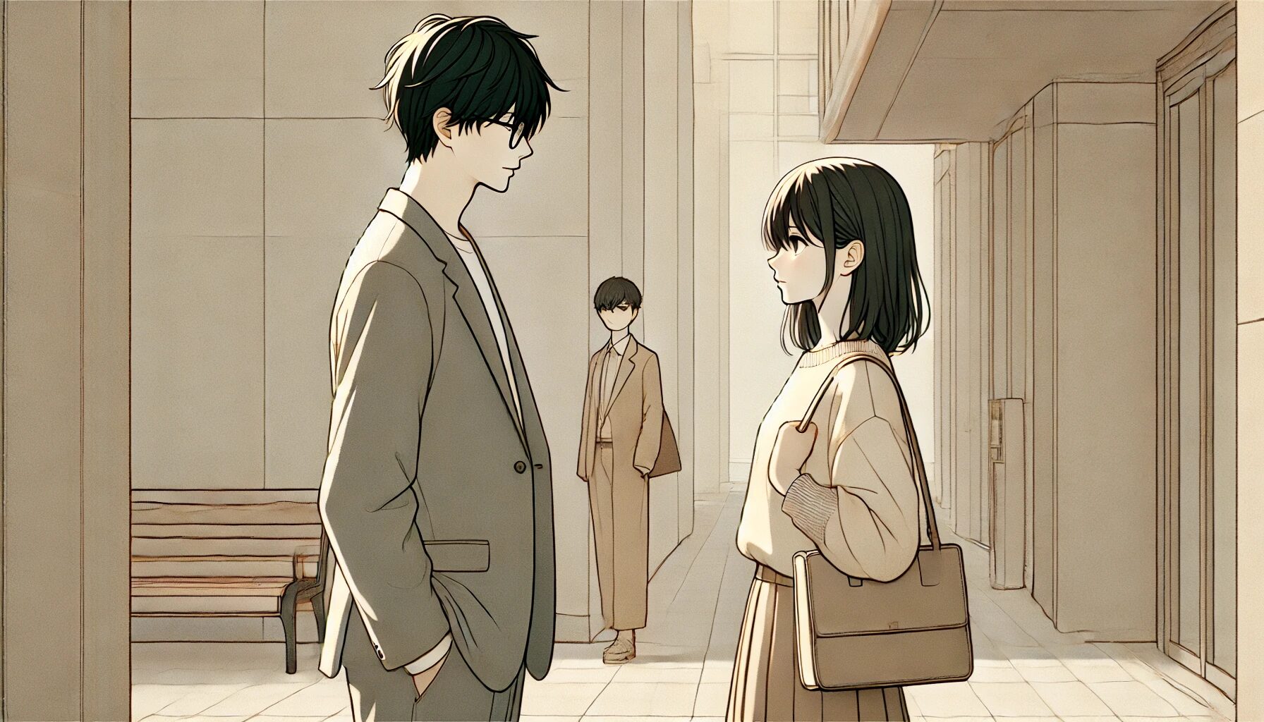 男性が求める女性像と荷物の関係