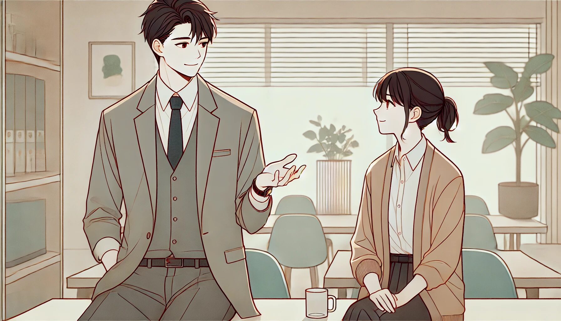 奥さんの話　牽制の意図がある？