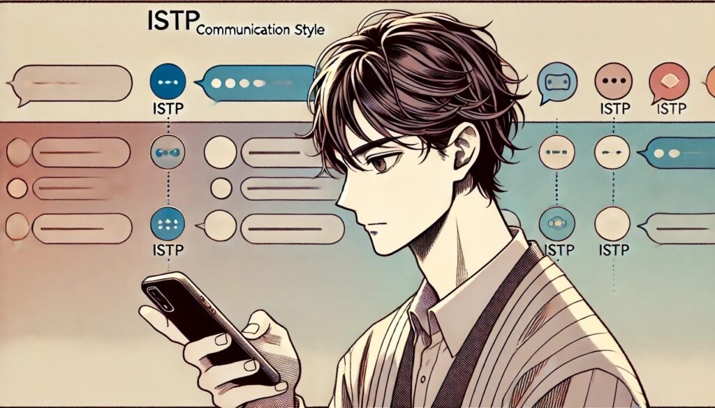 ISTPのLINEでのコミュニケーションの特徴