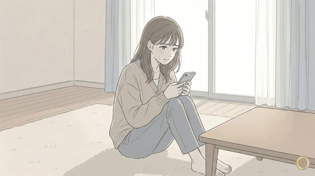 感情が不安定な状態で占っていないか